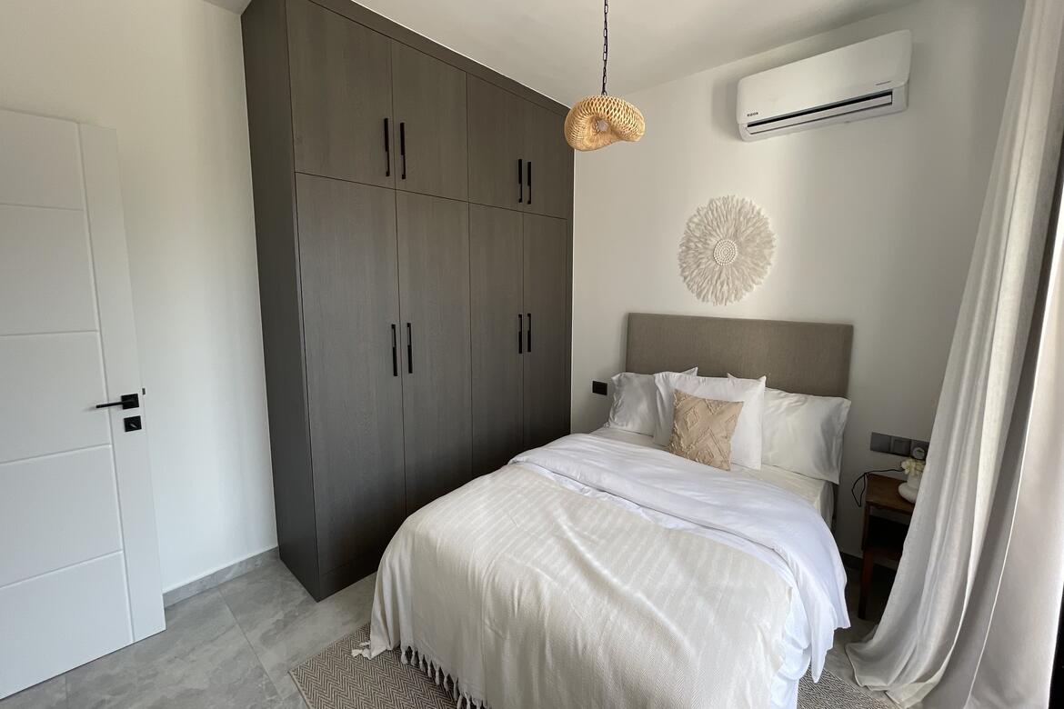 Апартаменты 3+1 рядом с прекрасными пляжами в Ени-Боазичи