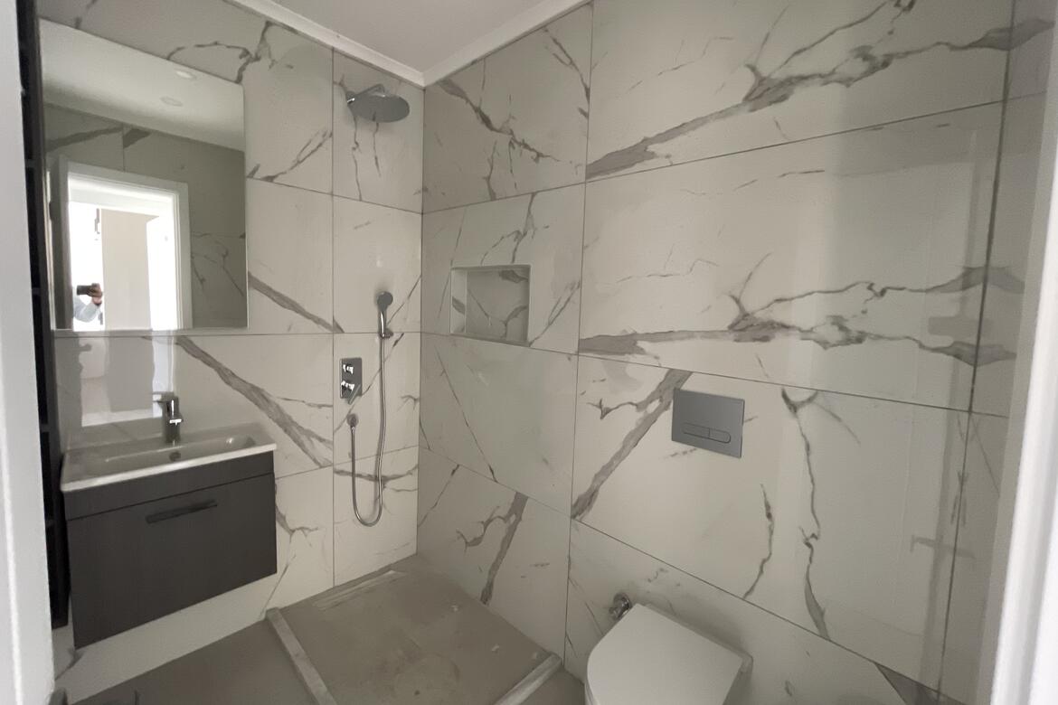 Апартаменты 3+1 рядом с прекрасными пляжами в Ени-Боазичи