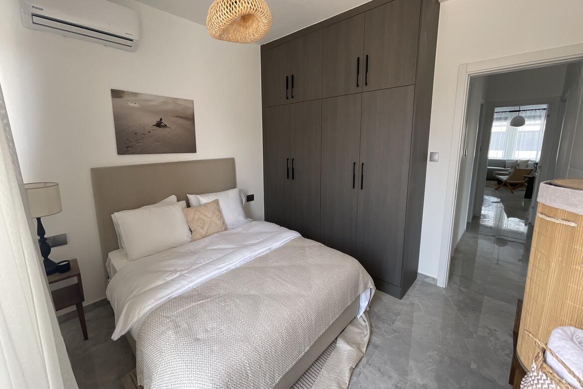 Апартаменты 3+1 рядом с прекрасными пляжами в Ени-Боазичи