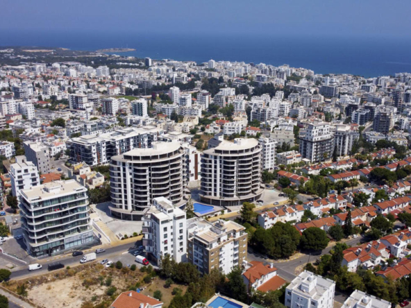 Уютная квартира 3+1 в CC Towers с видом на море