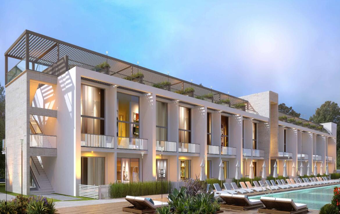 Лофт апартаменты у моря в комплексе Seafront