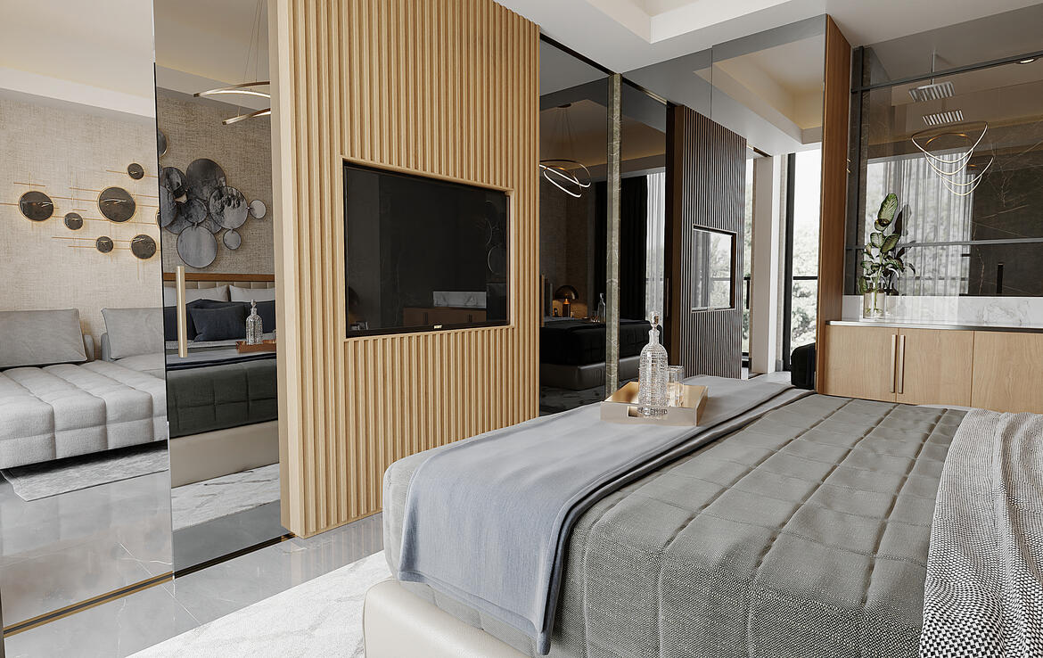 Апартаменты с видом на море в комплексе Querencia