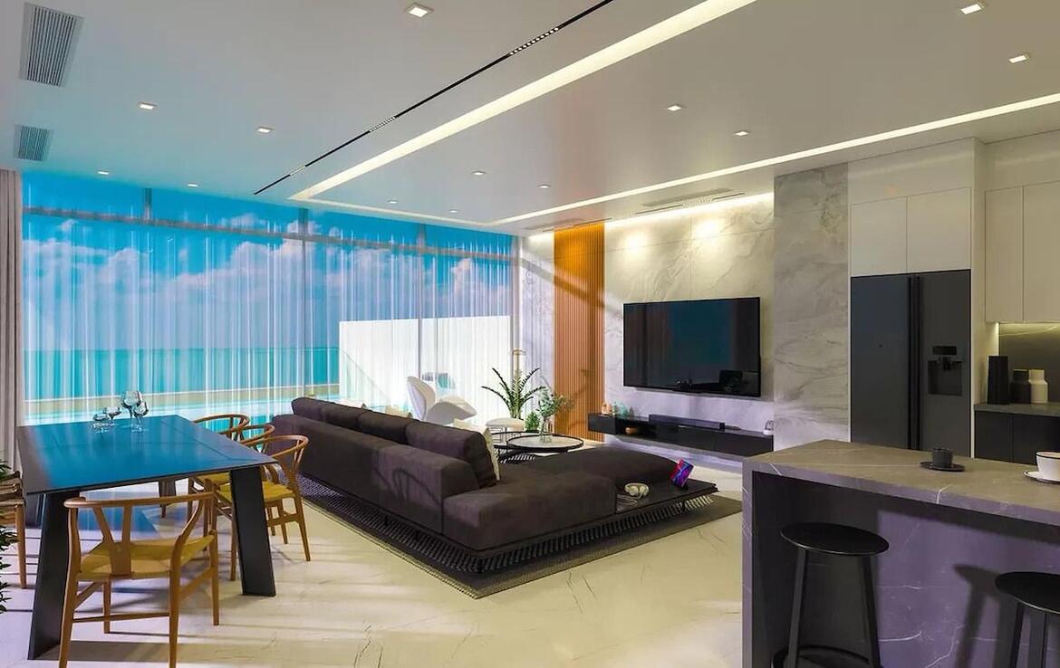 Таунхаус 3+1 в роскошном комплексе Karpaz Gate Marine