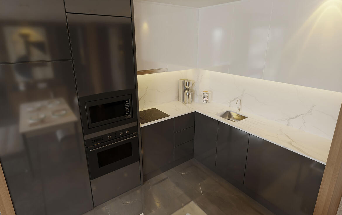 Апартаменты с видом на море в комплексе Querencia