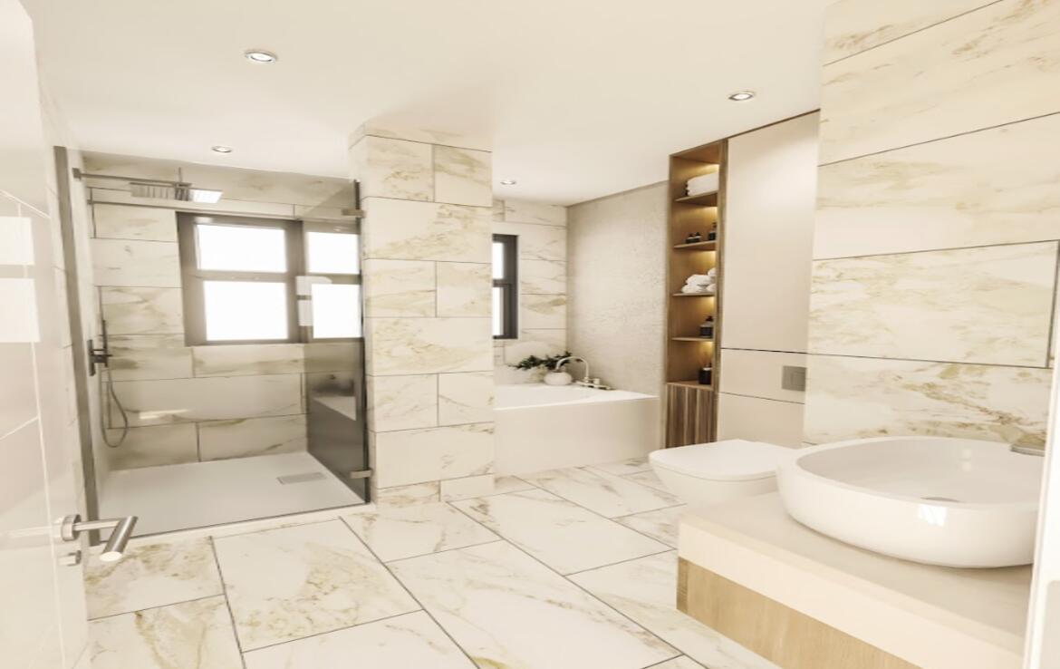 Современная вилла с 3 спальнями у моря