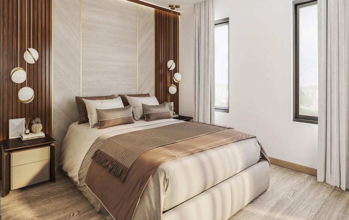 Современная вилла с 3 спальнями у моря